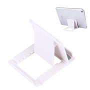 Universal Foldable Mini Phone Holder Stand, Size: 8.3 x 7.1 x 0.7 cm, For iPhone, Samsung, Huawei, Xiaomi, HTC and Other Smartphone, Tablets(White)
