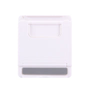 Universal Foldable Mini Phone Holder Stand, Size: 8.3 x 7.1 x 0.7 cm, For iPhone, Samsung, Huawei, Xiaomi, HTC and Other Smartphone, Tablets(White)