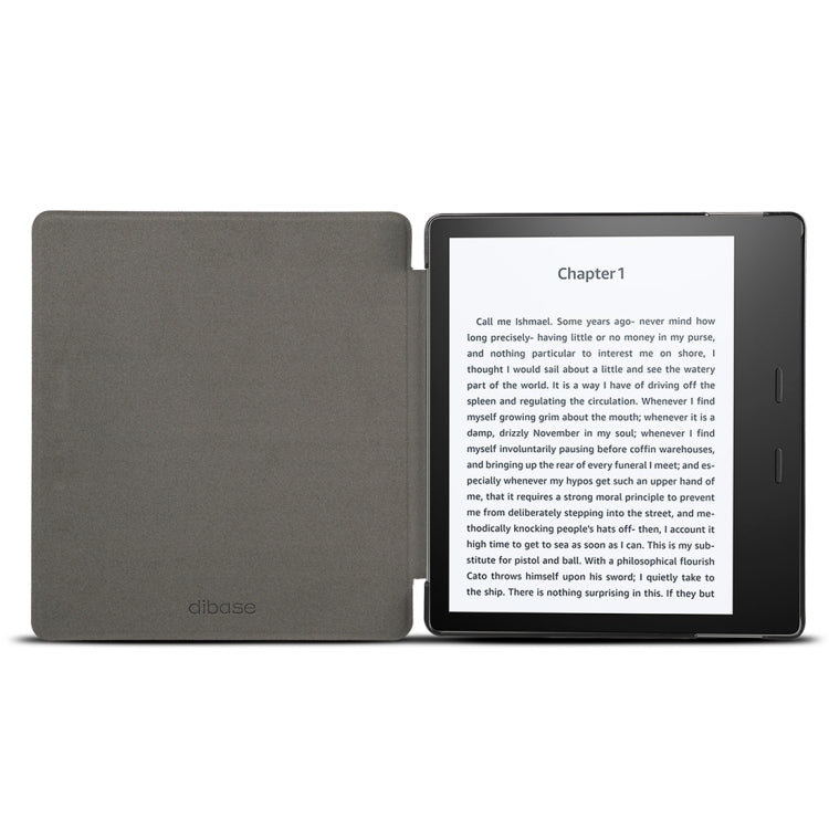 Dibase for Amazon Kindle Oasis 2017 7 inch Print Horizontal Flip PU Leather Protective Case