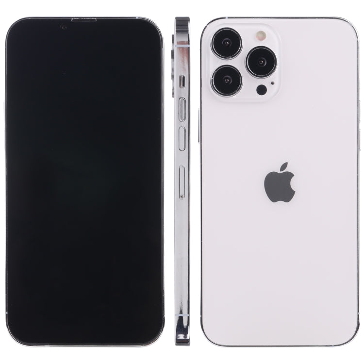 For iPhone 13 Pro Max Black Screen Non-Working Fake Dummy Display Model(Silver)