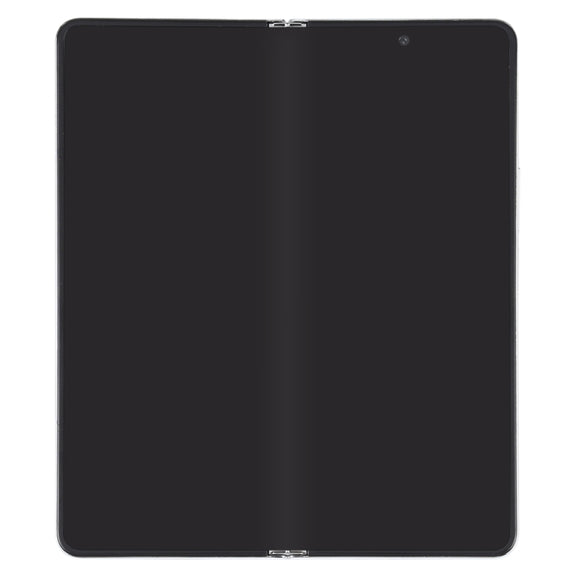 For Samsung Galaxy Z Fold4 Black Screen Non-Working Fake Dummy Display Model(White)