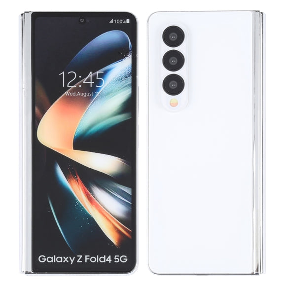For Samsung Galaxy Z Fold4 Color Screen Non-Working Fake Dummy Display Model (White)