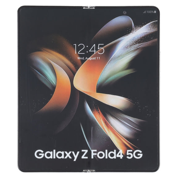 For Samsung Galaxy Z Fold4 Color Screen Non-Working Fake Dummy Display Model (White)