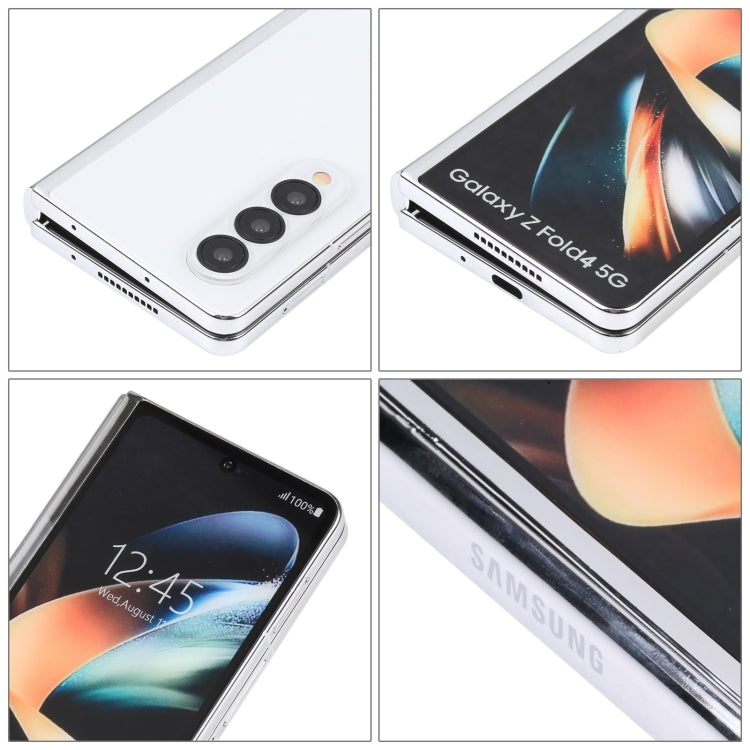 For Samsung Galaxy Z Fold4 Color Screen Non-Working Fake Dummy Display Model (White)