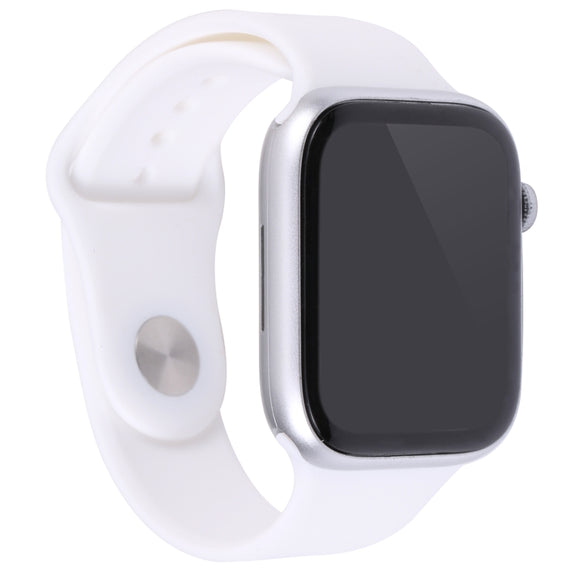 For Apple Watch Series 8 45mm Black Screen Non-Working Fake Dummy Display Model(White)