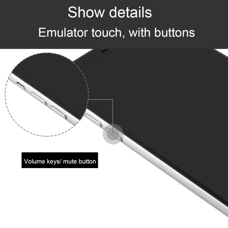 For iPhone 11 Black Screen Non-Working Fake Dummy Display Model (White)