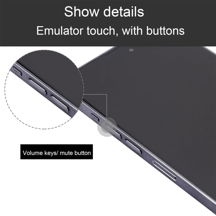 For iPhone 14 Pro Max Black Screen Non-Working Fake Dummy Display Model(Space Black)