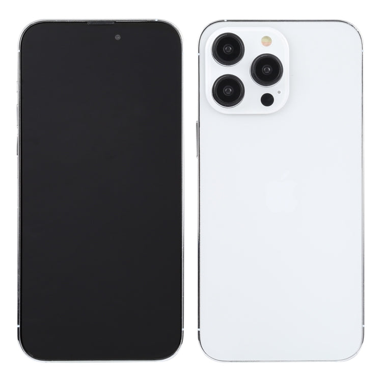 For iPhone 14 Pro Max Black Screen Non-Working Fake Dummy Display Model(Silver)