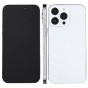 For iPhone 14 Pro Max Black Screen Non-Working Fake Dummy Display Model(Silver)