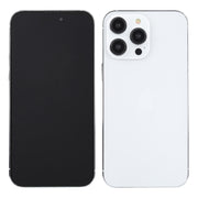 For iPhone 14 Pro Max Black Screen Non-Working Fake Dummy Display Model(Silver)