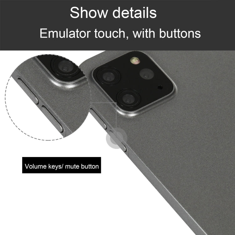For iPad Pro 12.9 2021 Black Screen Non-Working Fake Dummy Display Model (Grey)
