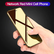 SATREND S10 Card Mobile Phone, 2.4 inch Touch Screen, MTK6261D, Support Bluetooth, FM, GSM, Dual SIM(Gold)