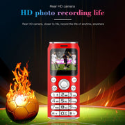Satrend K8 Mini Mobile Phone, 1.0 inch, Hands Free Bluetooth Dialer Headphone, MP3 Music, Dual SIM, Network: 2G(Black)