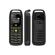 Mini B25 Headphone Mobile Phone, Hands Free Bluetooth Dialer Headphone, MP3 Music, Dual SIM, Network: 2G(Black)