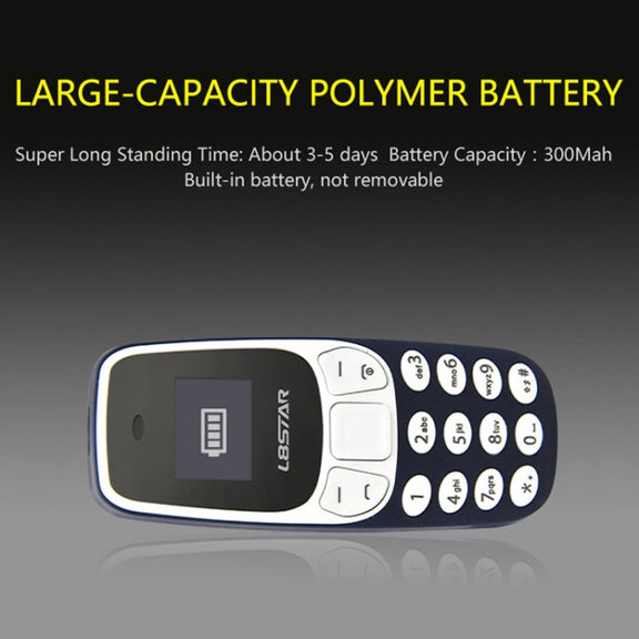 GTStar BM10 Mini Mobile Phone, Hands Free Bluetooth Dialer Headphone, MP3 Music, Dual SIM, Network: 2G(Orange)
