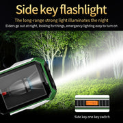 A6 4G Full Network Triple Proofing Elder Phone, Water-resistant Shockproof Dustproof, 6800mAh Battery, 2.4 inch, 21 Keys, LED Flashlight, FM, SOS, Dual SIM, Network: 4G(Orange)