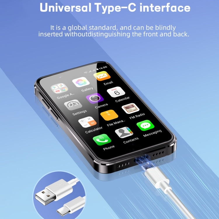 SOYES i14 Mini Smart Card Phone, 2GB+32GB, 3.0 inch Android 8.1 MTK6580 Quad Core 1.3GHz, Network: 3G, Dual SIM, Global Version with Google Play(Black)