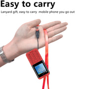 SERVO BM5310 Mini Mobile Phone, Russian Key, 1.33 inch, MTK6261D, 21 Keys, Support Bluetooth, FM, Magic Sound, Auto Call Record, GSM, Triple SIM (Black Red)