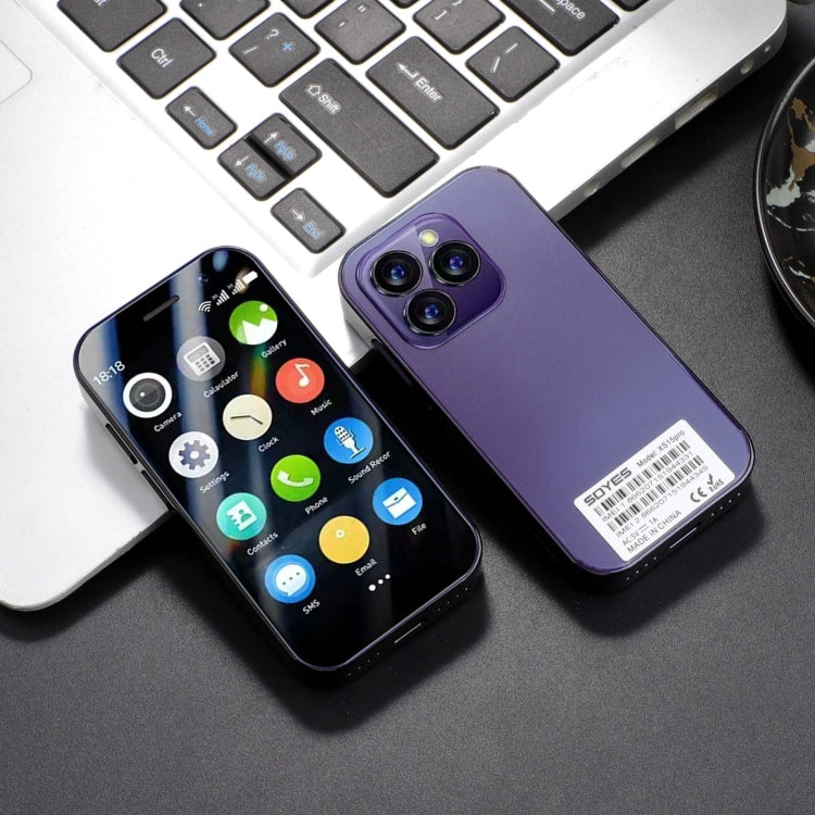 SOYES XS15 Pro, 2GB+16GB, 3.0 inch Android 9.0 MTK6737 Quad Core, Bluetooth, WiFi, Network: 3G, Dual SIM (Purple)
