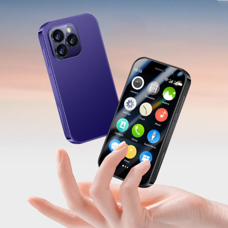 SOYES XS15 Pro, 2GB+16GB, 3.0 inch Android 9.0 MTK6737 Quad Core, Bluetooth, WiFi, Network: 3G, Dual SIM (Purple)