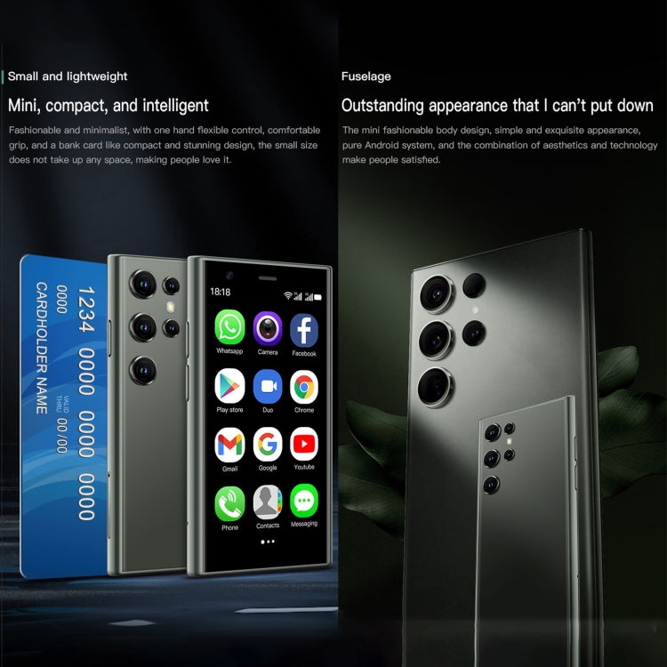 SOYES S23 Pro, 2GB+16GB, 3.0 inch Android 8.1 MTK6580 Quad Core up to 1.3GHz, Bluetooth, WiFi, GPS, Network: 3G, Dual SIM (Green)