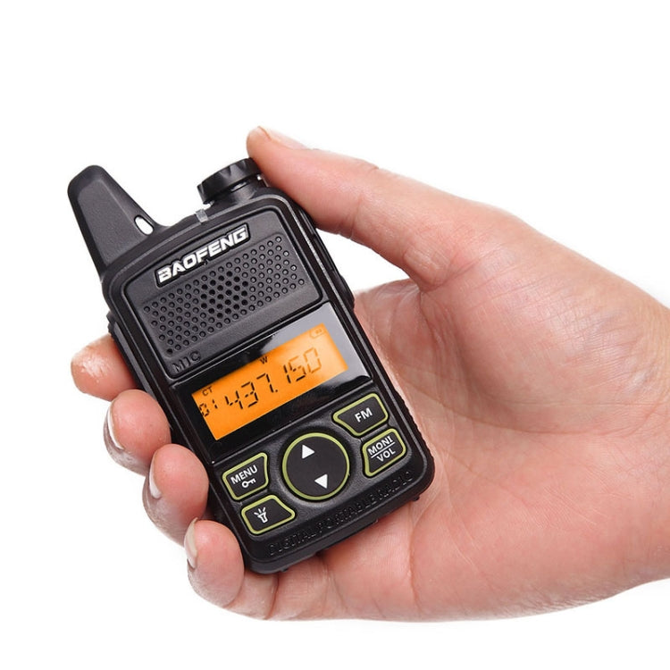 BaoFeng BF-T1 Single Band Radio Handheld Walkie Talkie, EU Plug