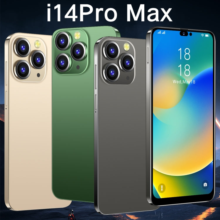 i14 Pro Max N86, 2GB+16GB, 6.3 inch, Face Identification, Android 8.1 MTK6737 Quad Core, Network: 4G(Gold)