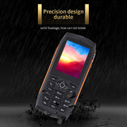 Rugtel R1D Rugged Phone, IP68 Water-resistant Dustproof Shockproof, 2.4 inch, MTK6261D, 2000mAh Battery, Loud Box Speaker, FM, Network: 2G, Dual SIM(Orange)