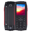 Rugtel R1D Rugged Phone, IP68 Waterproof Dustproof Shockproof, 2.4 inch, MTK6261D, 2000mAh Battery, Loud Box Speaker, FM, Network: 2G, Dual SIM (Red) - free shipping - PMC TechLife - Order now!