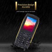 Rugtel R1D Rugged Phone, IP68 Water-resistant Dustproof Shockproof, 2.4 inch, MTK6261D, 2000mAh Battery, Loud Box Speaker, FM, Network: 2G, Dual SIM(Yellow)