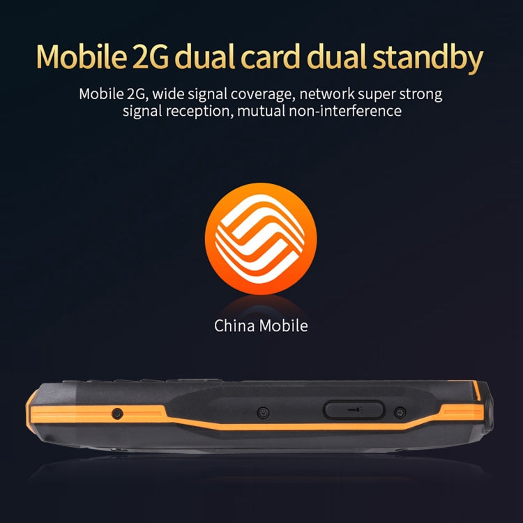 Rugtel R2C Rugged Phone, IP68 Water-resistant Dustproof Shockproof, 2.4 inch, MTK6261D, 2500mAh Battery, SOS, FM, Dual SIM (Orange)
