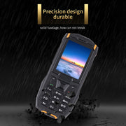 Rugtel R2C Rugged Phone, IP68 Water-resistant Dustproof Shockproof, 2.4 inch, MTK6261D, 2500mAh Battery, SOS, FM, Dual SIM (Orange)