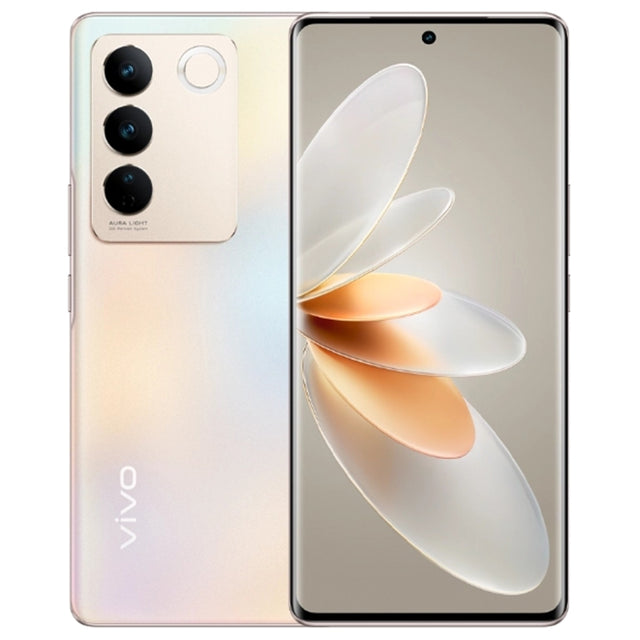 vivo S16 5G, 64MP Camera, 8GB+256GB, Triple Back Cameras, Srceen Fingerprint Identification, 4600mAh Battery, 6.78 inch Android 13 OriginOS 3 Qualcomm Snapdragon 870 Octa Core up to 3.2GHz, OTG, NFC, Network: 5G (Gold)