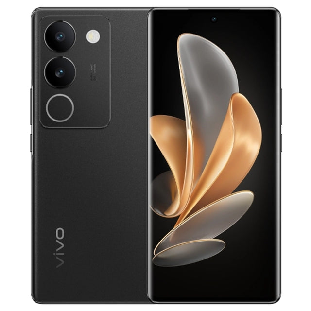 vivo S17 5G, 50MP Camera, 12GB+ 256GB, Dual Back Cameras, Screen Fingerprint Identification, 4600mAh Battery, 6.78 inch Android 13 OriginOS 3 Snapdragon 778G+ Octa Core up to 2.5GHz, OTG, NFC, Network: 5G (Black)