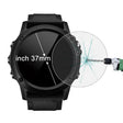 ENKAY Hat-Prince for 37mm Diameter Circular Dial Smart Watch 0.2mm 9H Surface Hardness 2.15D Curved Explosion-proof Tempered Glass Screen Film - Screen Protector by ENKAY | Online Shopping South Africa | PMC TechLife | Buy Now Pay Later Mobicred