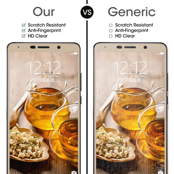 For Huawei  Mate 10 9H Surface Hardness 2.5D Curved Edge HD Explosion-proof Tempered Glass Screen Protector(Gold)