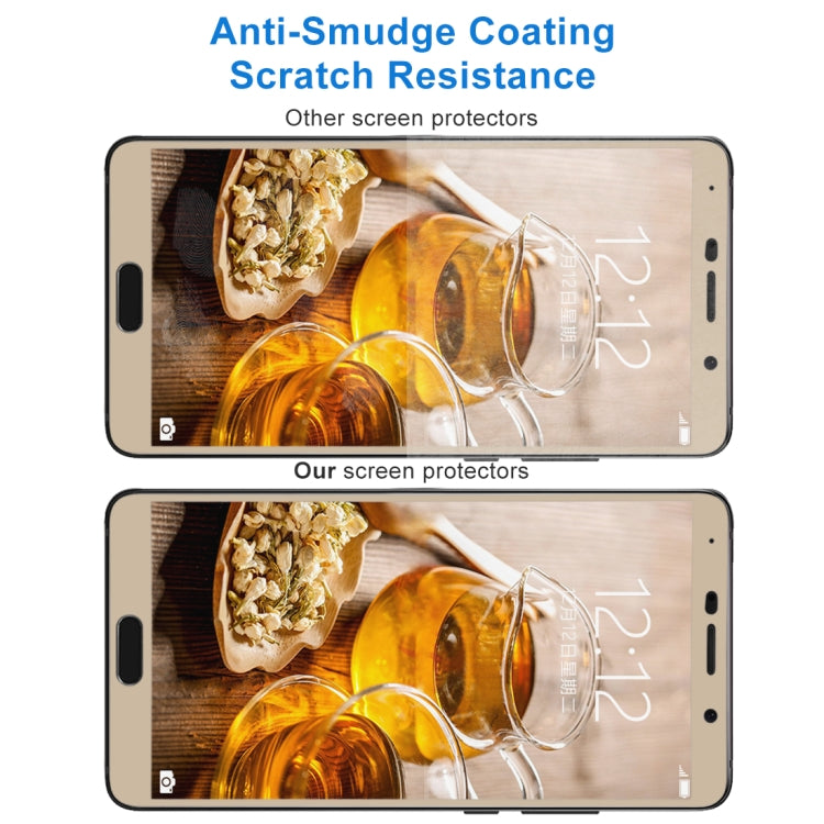 For Huawei  Mate 10 9H Surface Hardness 2.5D Curved Edge HD Explosion-proof Tempered Glass Screen Protector(Gold)