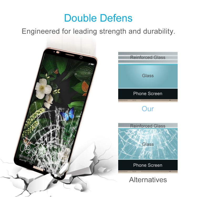 For Huawei  Mate 10 Pro 9H Surface Hardness 2.5D Curved Edge HD Explosion-proof Tempered Glass Screen Protector(Black)