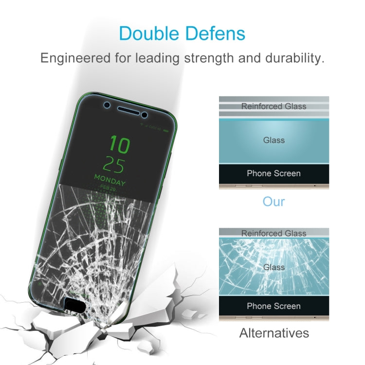 50 PCS 0.26mm 9H 2.5D Tempered Glass Film for Xiaomi Black Shark, No Retail Package
