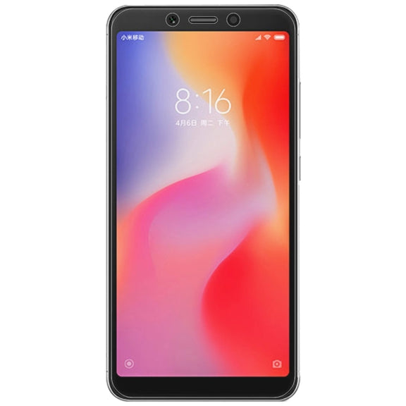 100 PCS 0.26mm 9H 2.5D Tempered Glass Film for Xiaomi Redmi 6A
