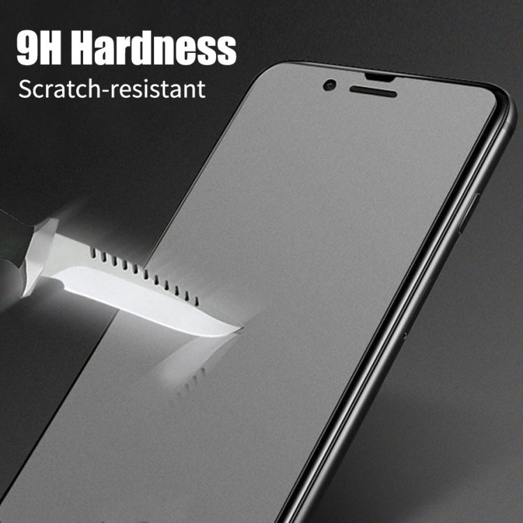 50 PCS Non-Full Matte Frosted Tempered Glass Film for Xiaomi Mi 8 Explorer, No Retail Package
