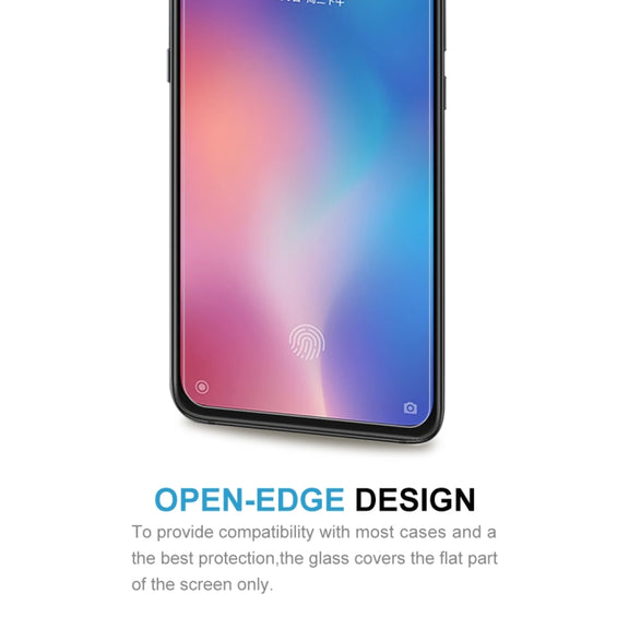 100 PCS 0.26mm 9H 2.5D Tempered Glass Film for Xiaomi Mi 9