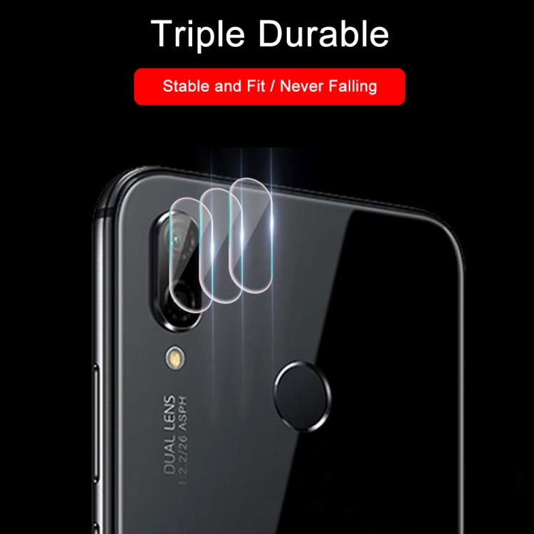 0.2mm 9H 2.5D Rear Camera Lens Tempered Glass Film for LG V40 ThinQ