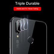0.2mm 9H 2.5D Rear Camera Lens Tempered Glass Film for LG V40 ThinQ