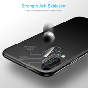 0.2mm 9H 2.5D Rear Camera Lens Tempered Glass Film for LG V40 ThinQ