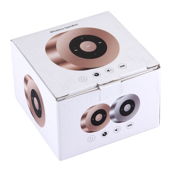 A8 Portable Stereo Bluetooth Speaker Built-in MIC, Support Hands-free Calls / TF Card / AUX IN (Red)