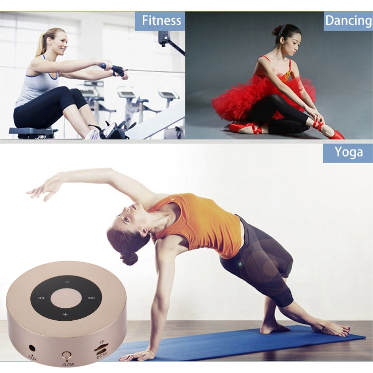 A8 Portable Stereo Bluetooth Speaker Built-in MIC, Support Hands-free Calls / TF Card / AUX IN (Grey)