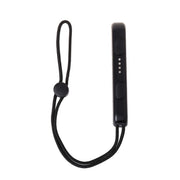 1 Pair Wrist Rope Lanyard Games Accessories for Nintendo Switch Joy-Con(Black)