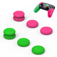 Left + Right Gamepad Rocker Cap Button Cover for NS Pro / PS4(Green+Red) - Cases by PMC TechLife | Online Shopping South Africa | PMC TechLife
