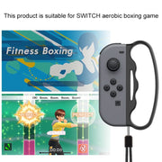 iPlay Small Handle Boxing Grip Gamepad Grip with Strap for Switch Joy-Con(Red)